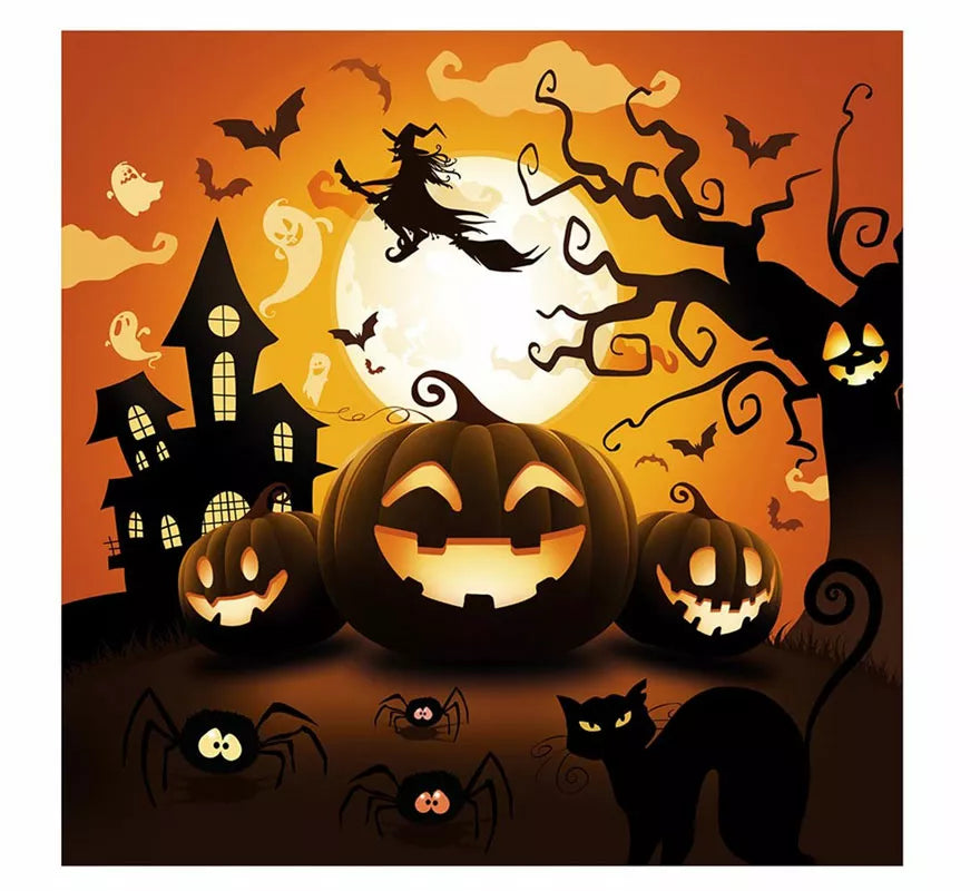 Translation missing: it.Pack de 12 Servilletas Calabaza de 33X33 cm