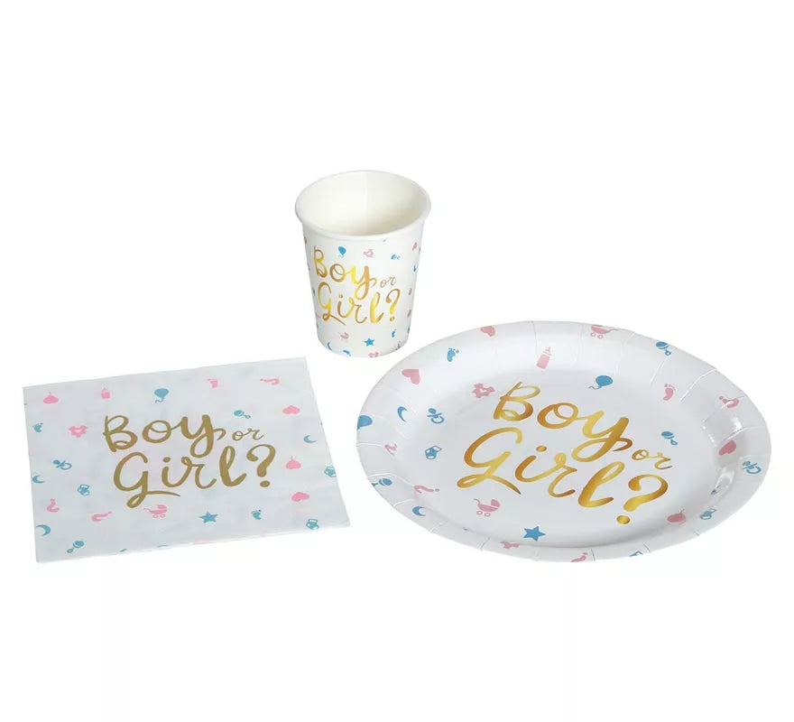 Translation missing: it.Pack de 12 Servilletas It's a Boy or it's a Girl