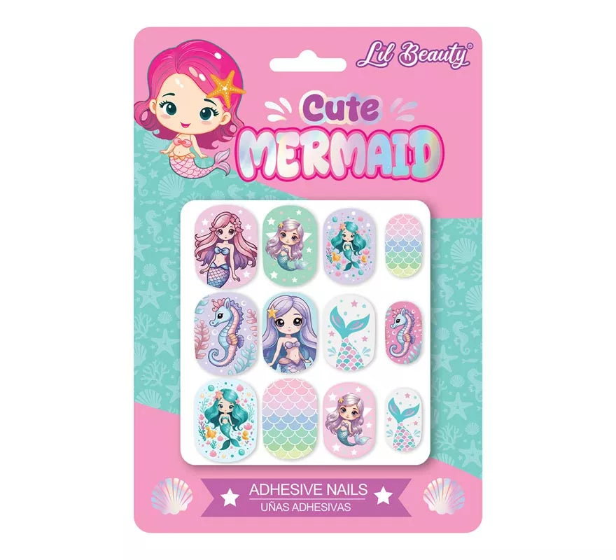 Translation missing: it.Pack de 12 Uñas de Sirenas para niña