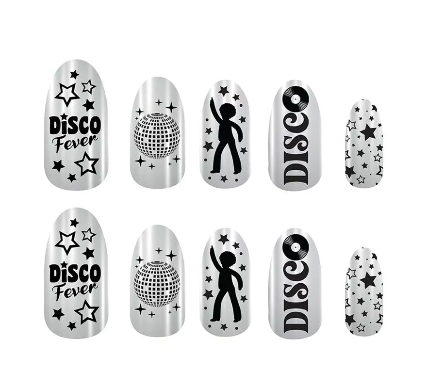 Translation missing: it.Pack de 12 Uñas Disco con Pegamento