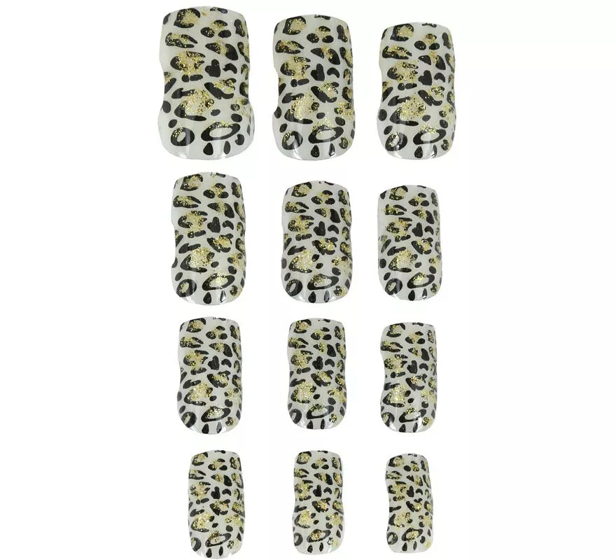 Translation missing: es.Pack de 12 Uñas Leopardo para mujer