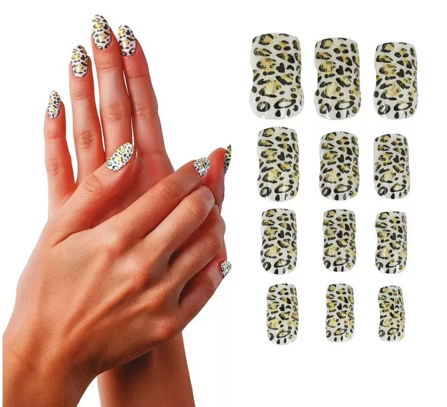 Translation missing: es.Pack de 12 Uñas Leopardo para mujer
