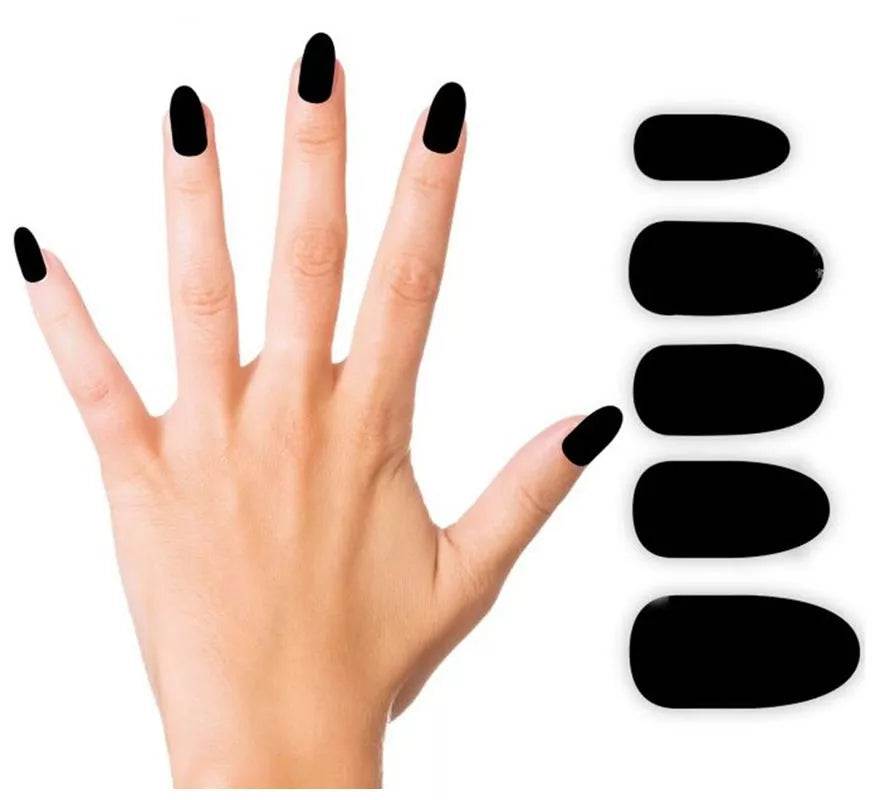 Translation missing: it.Pack de 12 Uñas negras