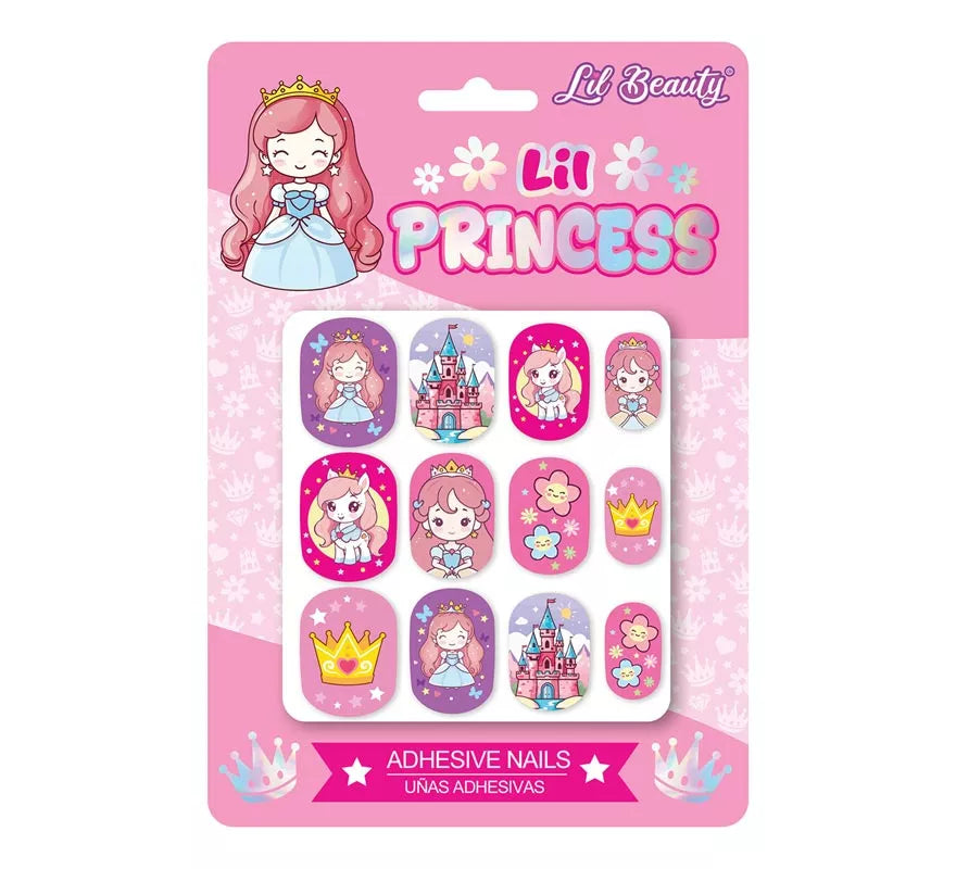 Translation missing: es.Pack de 12 Uñas Pequeña Princesa para niña
