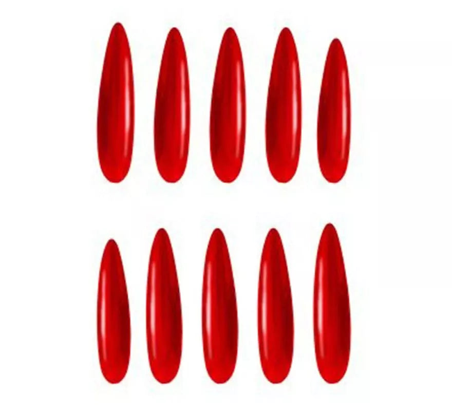 Translation missing: it.Pack de 12 Uñas rojas con adhesivo
