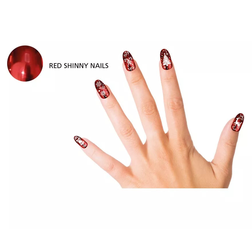 Translation missing: it.Pack de 12 Uñas rojas con glue
