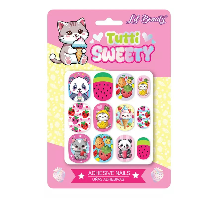 Translation missing: it.Pack de 12 Uñas Tutti Sweety para niña