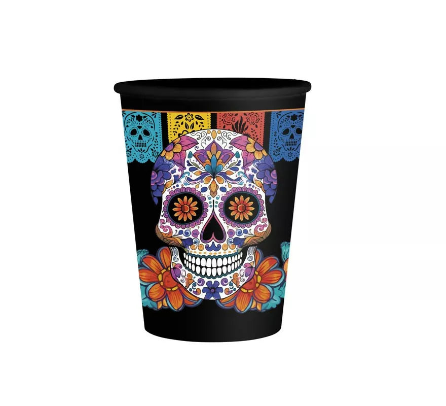Translation missing: it.Pack de 12 Vasos Día de los Muertos de 9Oz/250 ml