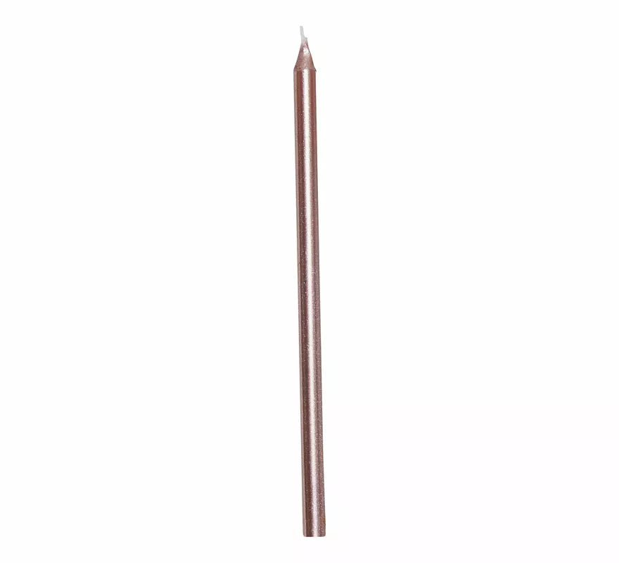 Translation missing: it.Pack de 12 Velas Oro y Rosa de 13 cm