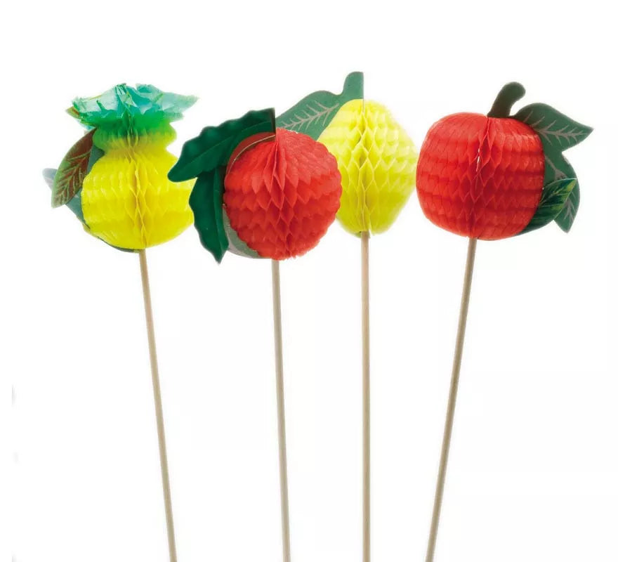 Translation missing: es.Pack de 144 Frutas Pincho Surtidos de 15 cm
