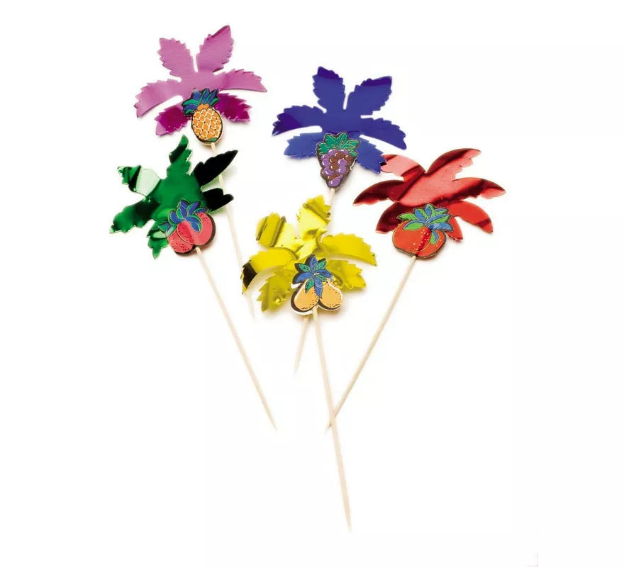 Translation missing: it.Pack de 144 Palmeras Tropicales Frutas con pincho de 15 cm