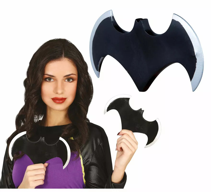 Translation missing: es.Pack de 2 Batarangs Negras de 20 cm