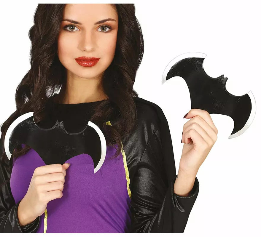 Translation missing: es.Pack de 2 Batarangs Negras de 20 cm
