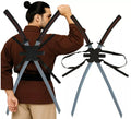 Pack de 2 Espadas Samurái para Espalda de 95 cm de Plástico