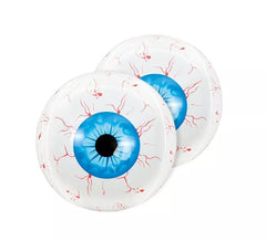 Pack de 2 Globos Ojos Hinchables azul 4D de 55 cm