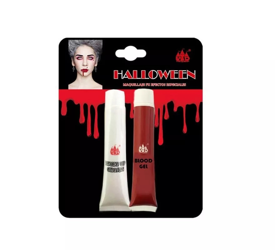Translation missing: it.Pack de 2 Maquillaje blanco y sangre