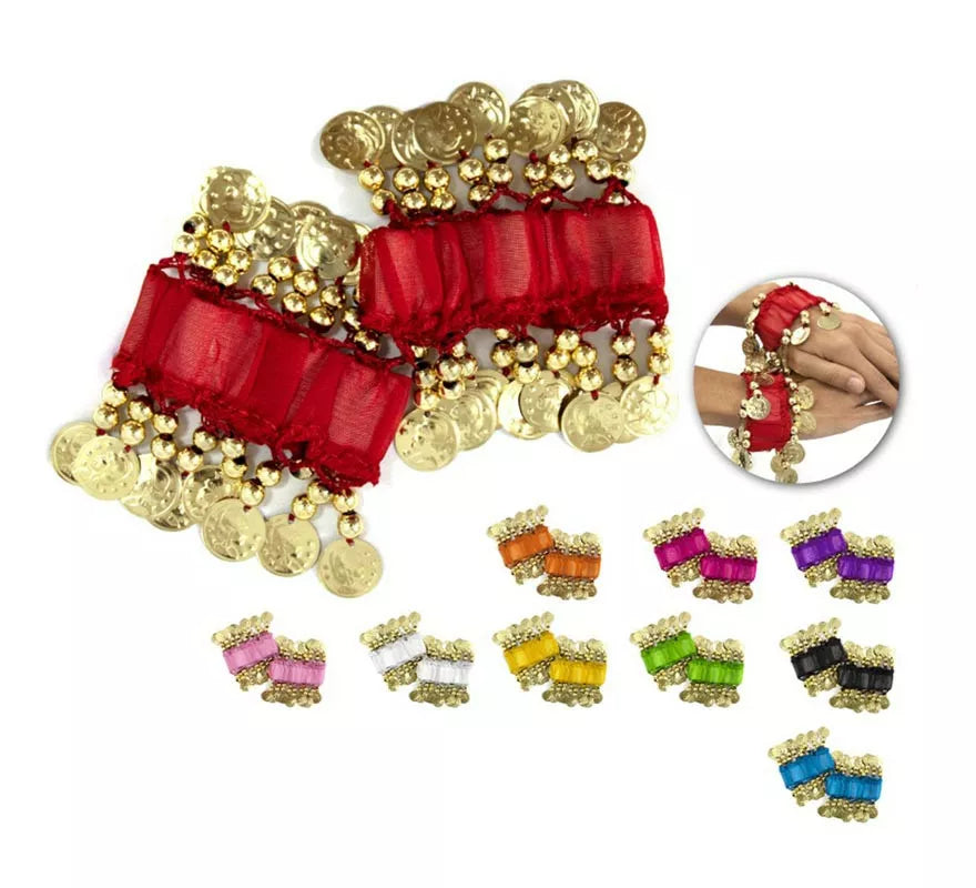 Translation missing: it.Pack de 2 Pulseras con monedas colores surtidos