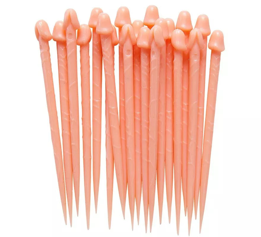 Translation missing: it.Pack de 20 Palillos con forma de Penes