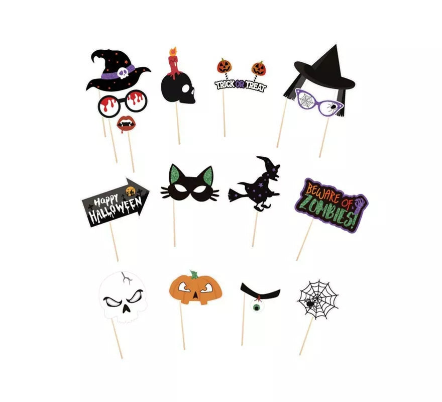 Translation missing: it.Pack de 20 Photocall Halloween