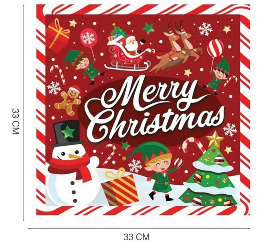 Translation missing: it.Pack de 20 Servilletas Merry Christmas de 33x33 cm