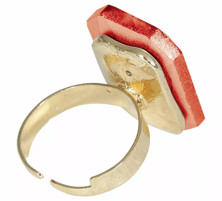 Translation missing: es.Anillo de imitación de Piedra Preciosa en colores surtidos
