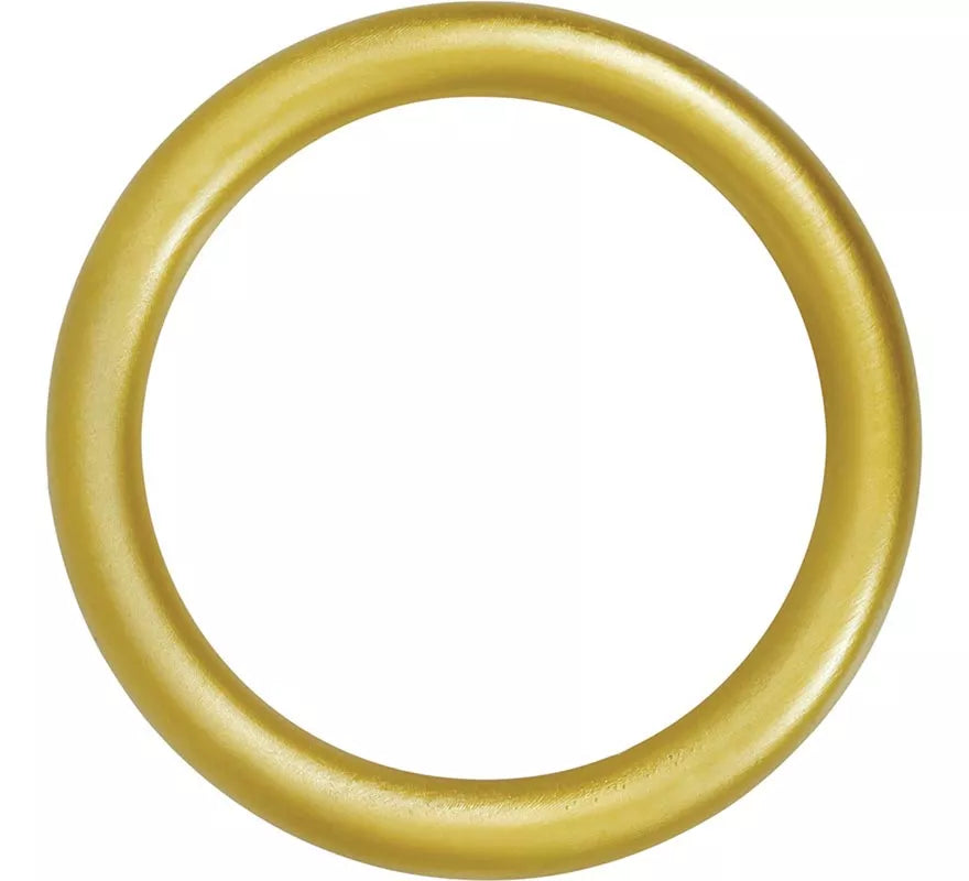 Pack de 3 Aros dorados de Erizo azul de 17,5 cm