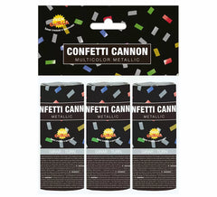 Confezione da 3 cannoni multicolore da 10,5 cm