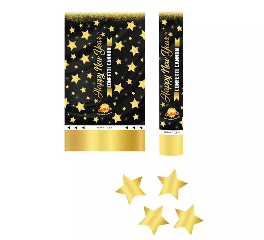 Translation missing: it.Pack de 3 Cañones Kabuki Happy New Year Confetti de 10,5 cm