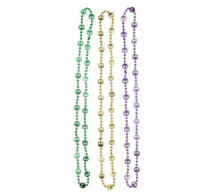 Confezione da 3 collane simbolo della Pace da 42 cm colori assortiti