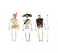 Pack de 3 Esqueletos Pirata de 15 cm