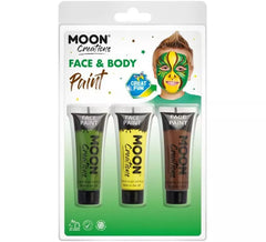 Confezione da 3 trucchi per viso e corpo di 12 ml Jungle