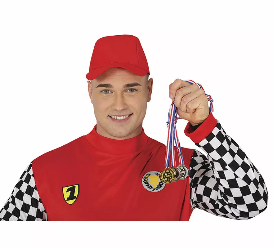 Translation missing: es.Pack de 3 Medallas: Bronce, plata y dorado de 4 cm