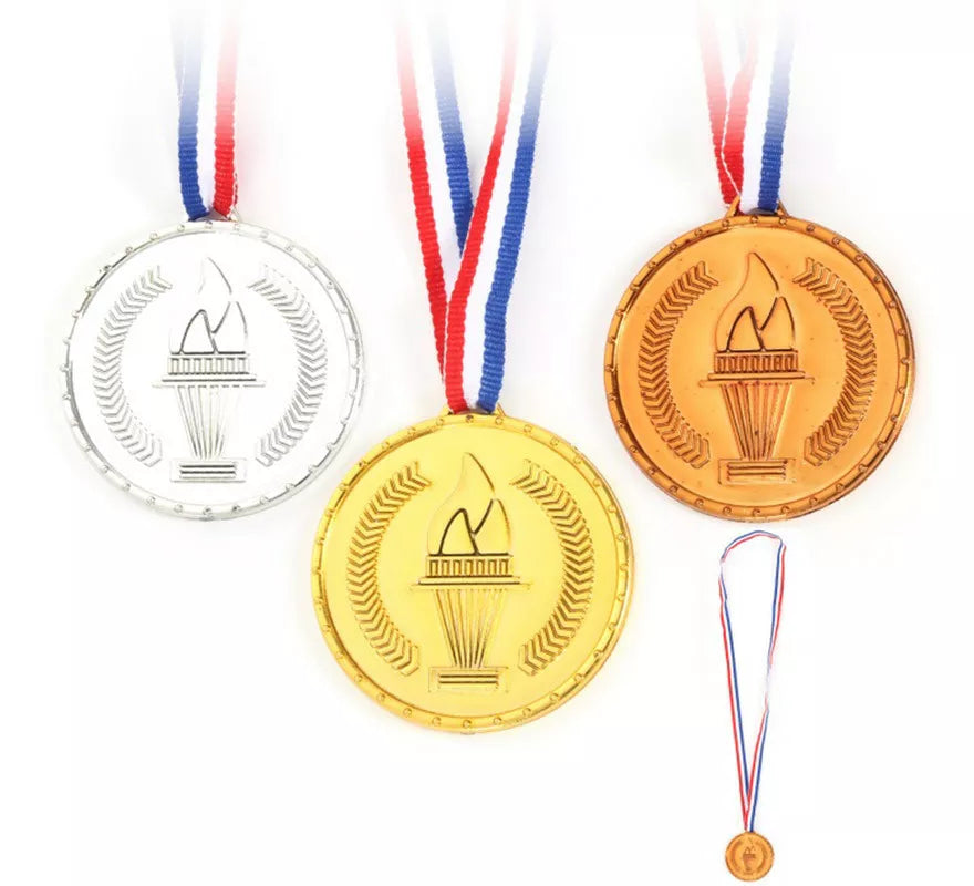 Translation missing: it.Pack de 3 Medallas Olímpicas con cinta de 40 cm