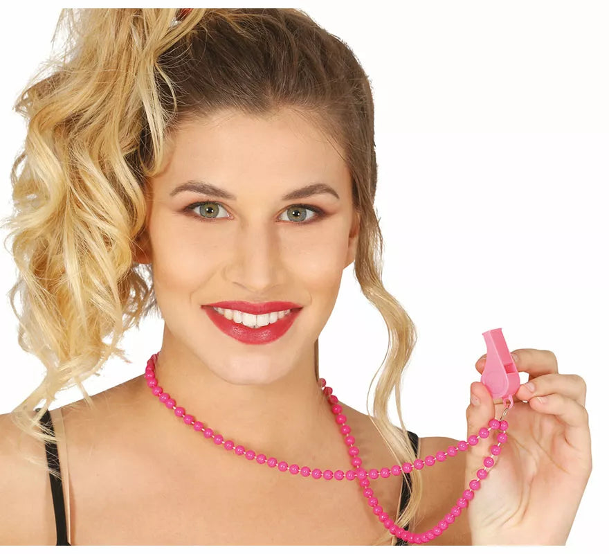 Translation missing: es.Pack de 4 Collares Neón con Silbato en colores surtidos