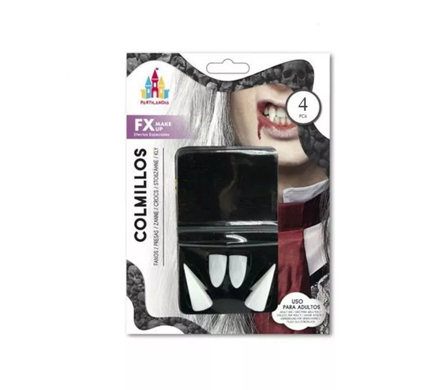 Translation missing: es.Pack de 4 Colmillos Vampiro