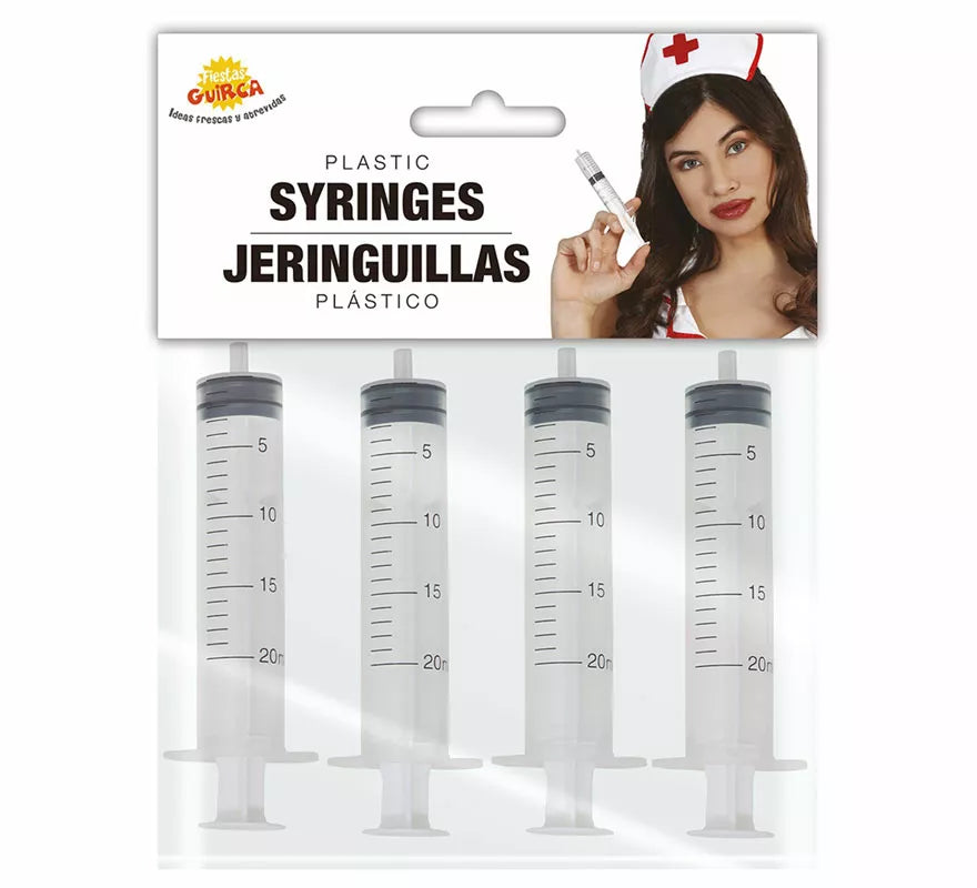 Translation missing: it.Pack de 4 Jeringuillas de 12 cm