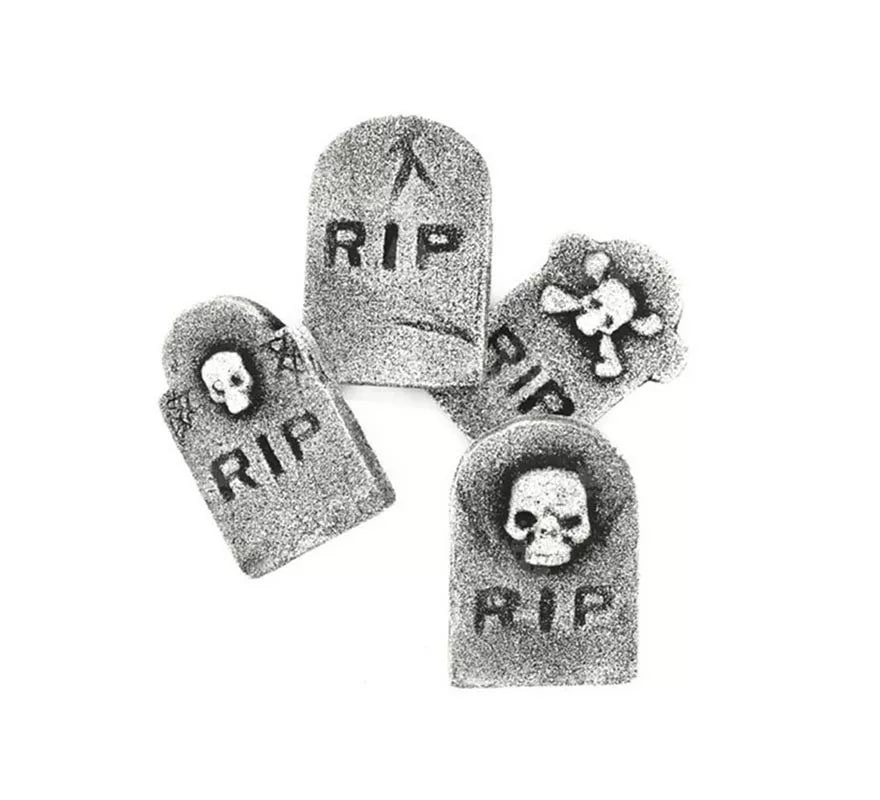 Translation missing: es.Pack de 4 Lápidas RIP