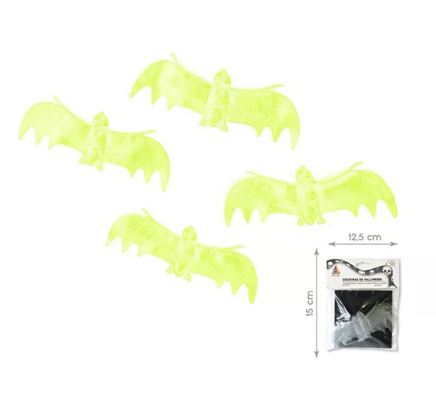 Translation missing: it.Pack de 4 Murciélagos fluorescentes