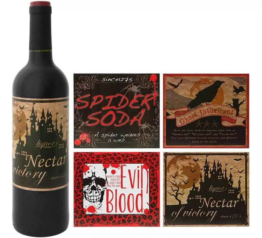 Translation missing: it.Pack de 4 Pegatinas para botellas