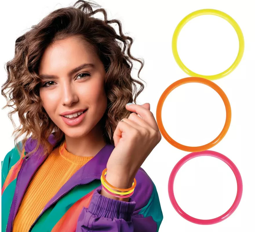 Translation missing: it.Pack de 4 Pulseras de 7,5 cm en colores surtidos