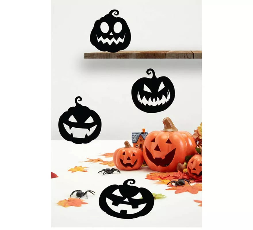 Translation missing: es.Pack de 4 Siluetas de Calabazas negras