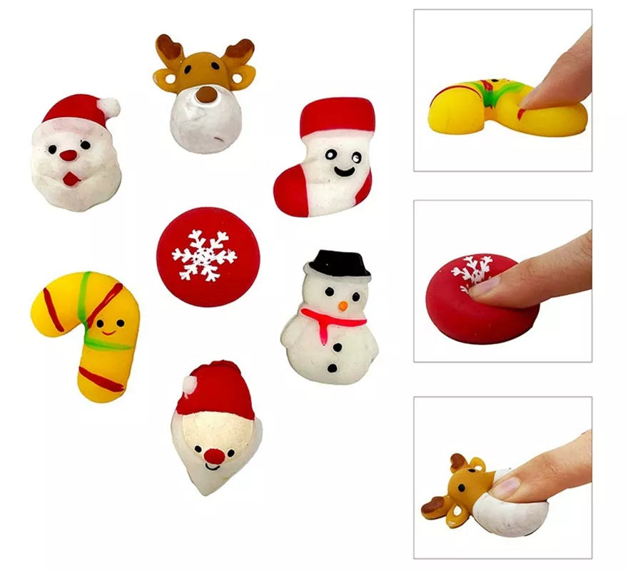 Translation missing: es.Pack de 48 Figuras de Navidad elásticas de 5 cm