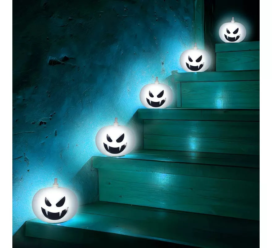 Translation missing: it.Pack de 5 Globos con Luz multicolor de Calabaza