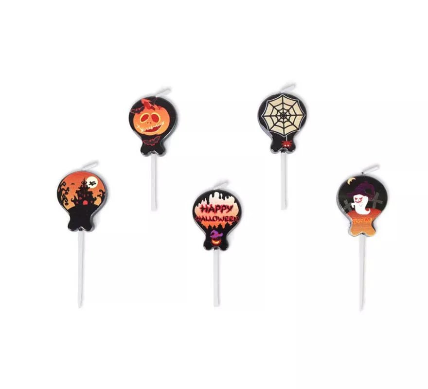 Translation missing: es.Pack de 5 Velas Halloween de 2,6x3,5 cm