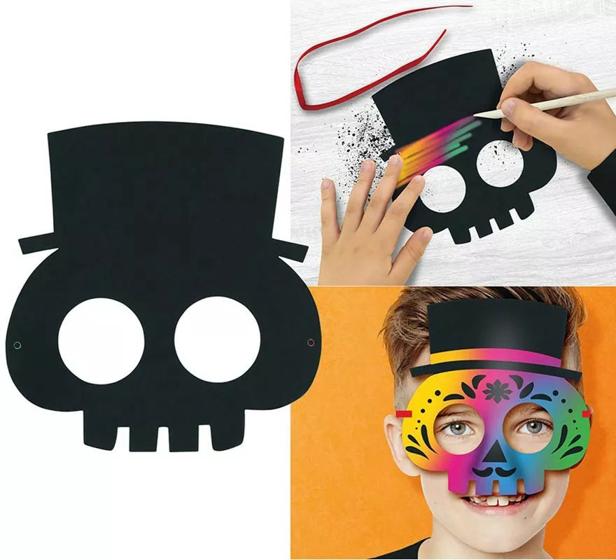 Translation missing: it.Pack de 6 Antifaces para Colorear 20 cm
