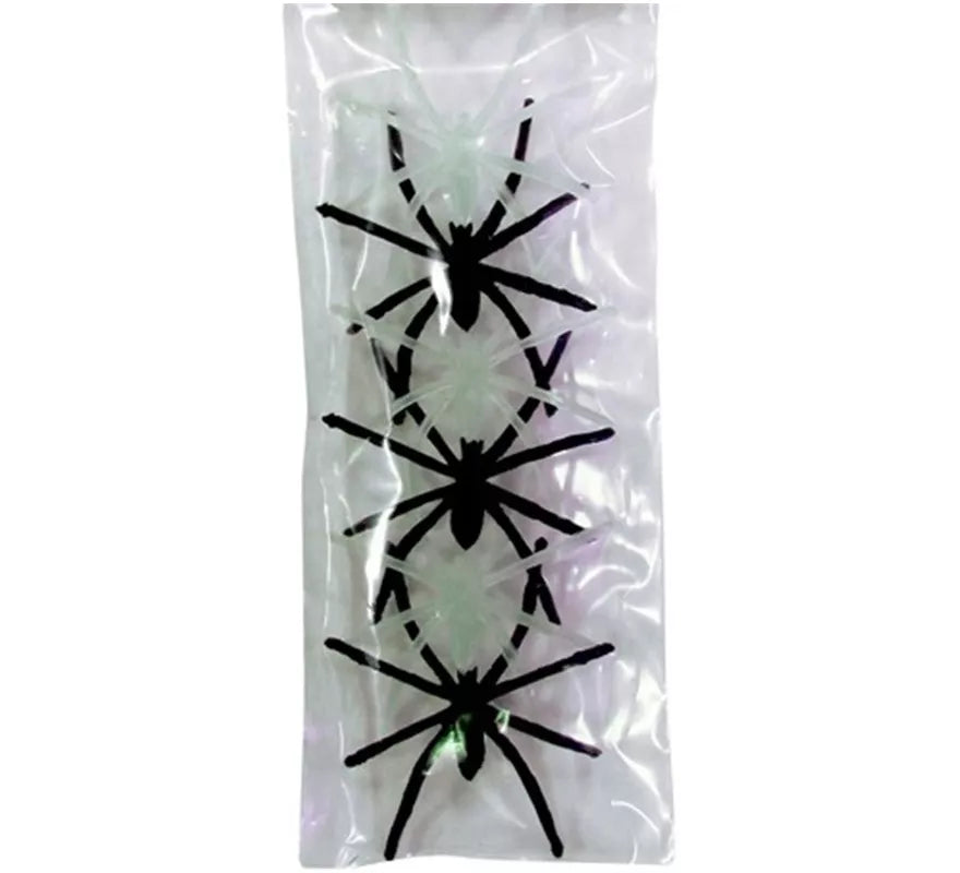 Translation missing: it.Pack de 6 Arañas negras y fluorescentes surtidas
