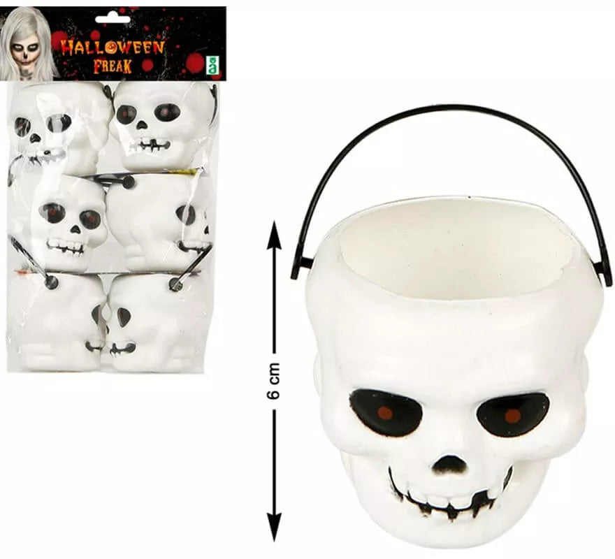 Translation missing: es.Pack de 6 Cabezas de Calavera 25X13 cm