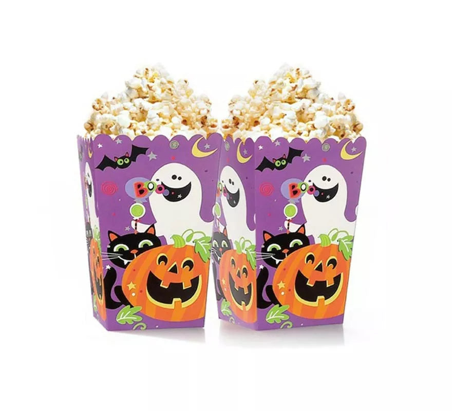 Translation missing: it.Pack de 6 Cajas de Palomitas Print Noche de Halloween