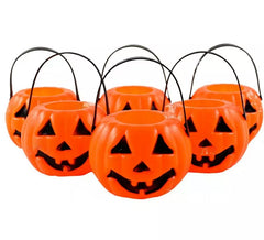 Confezione da 6 cestini di zucca da 10 cm