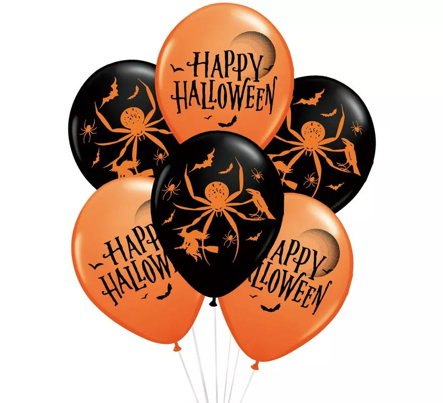 Translation missing: it.Pack de 6 Globos Halloween Surtidos